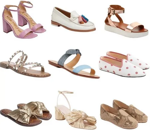 different types of fashion shoes